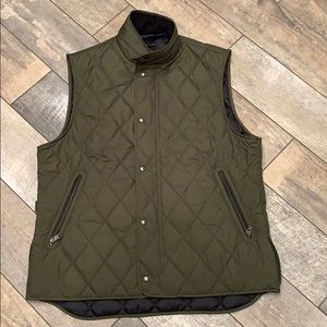 Men’s Banana Republic Olive Drab Vest-L